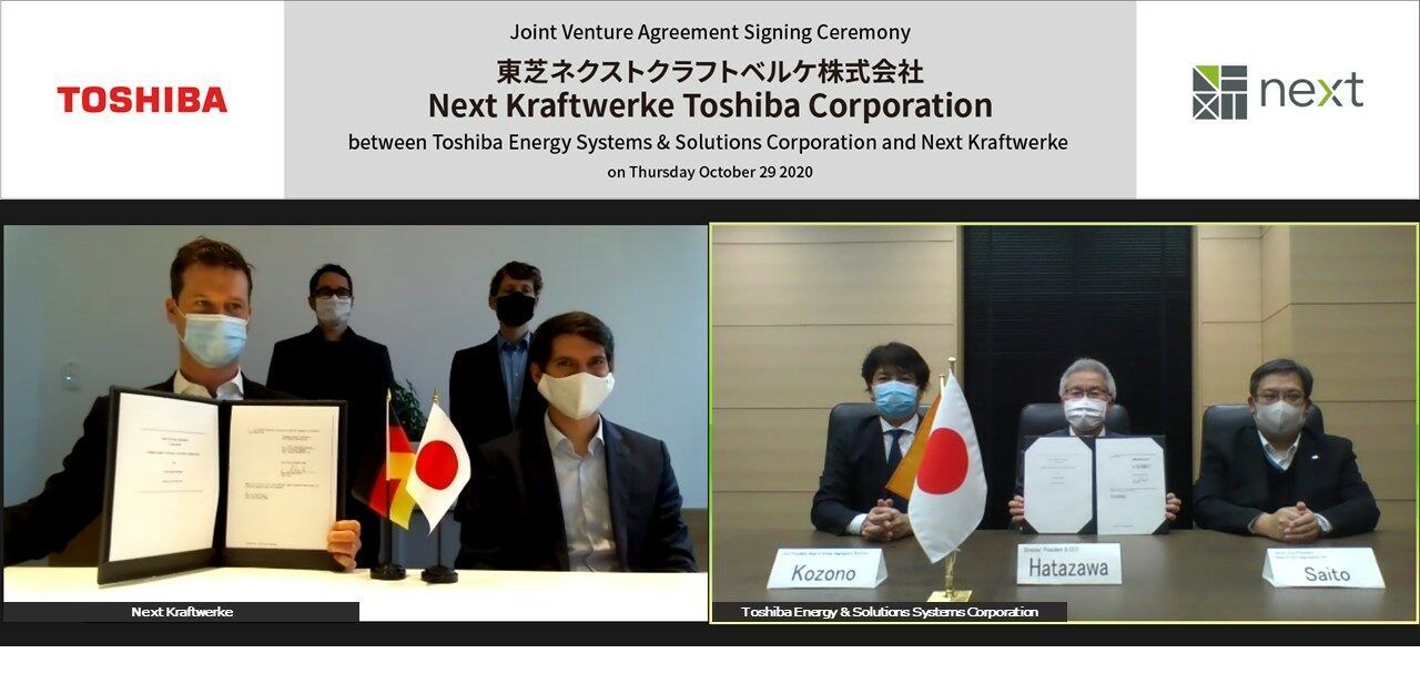 Toshiba ESS and Next Kraftwerke found new Joint Venture