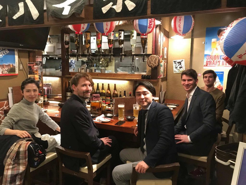 Das Team Innovation & Development auf ihrer Japanreise 