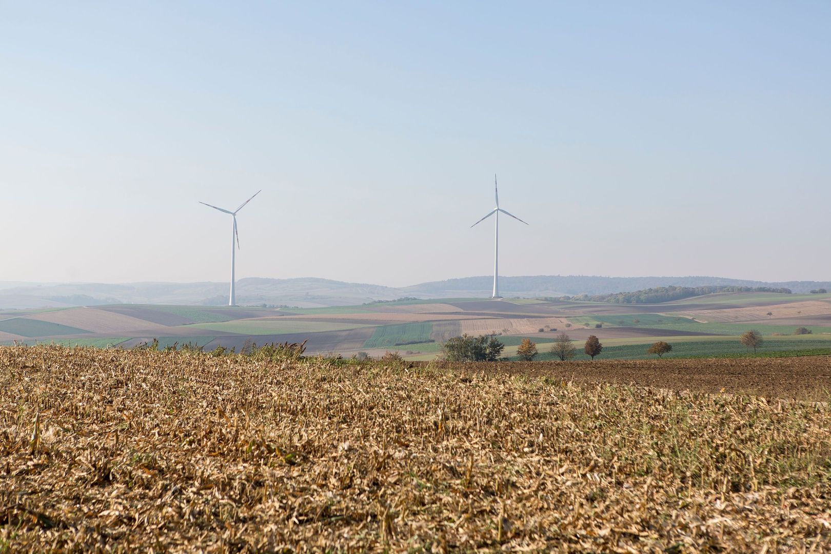 Windkraftwerk Simonsfeld in Österreich in der Direktvermarktung