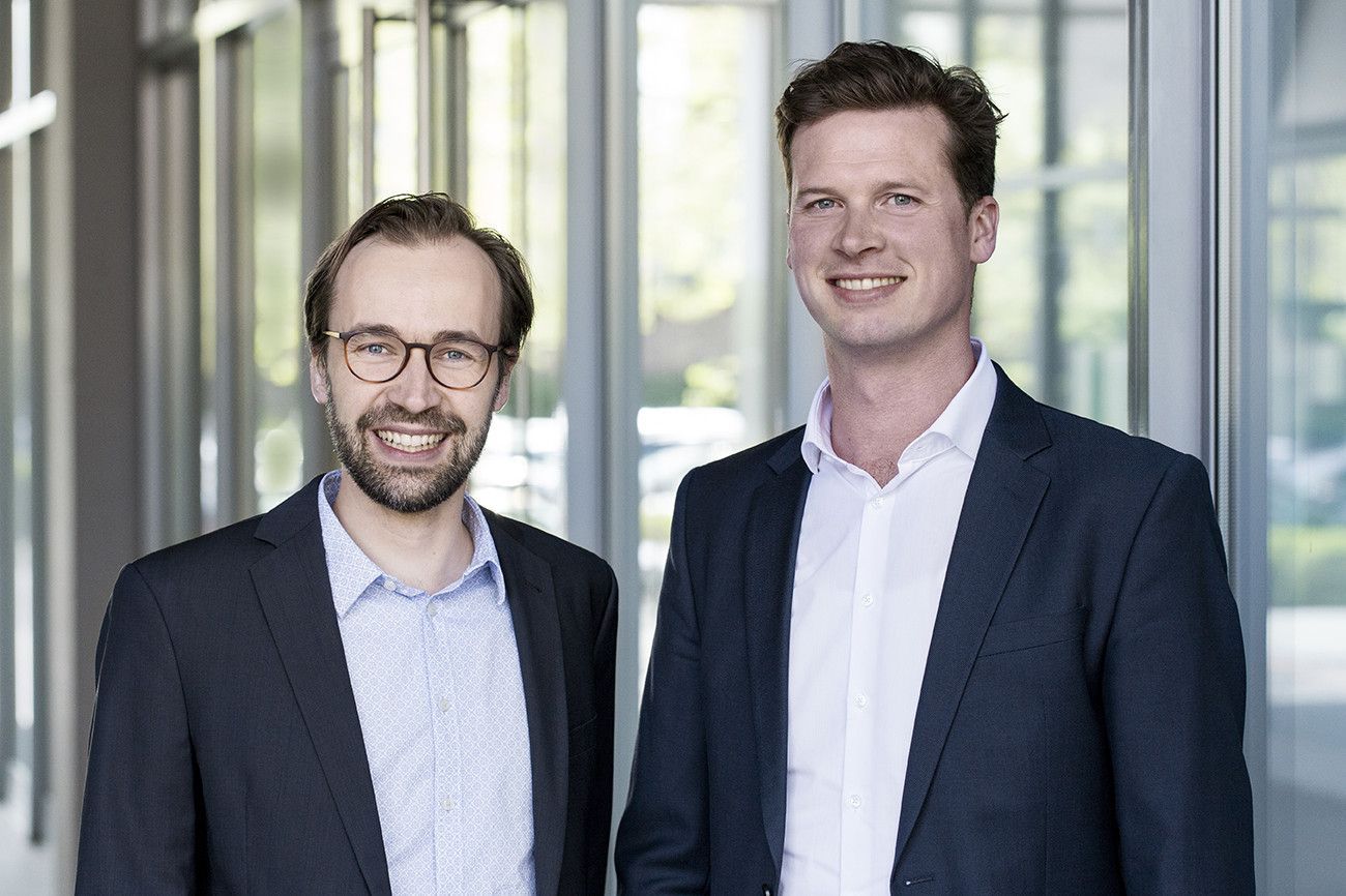 Jochen Schwill and Hendrik Saemisch the CEOs of Next Kraftwerke